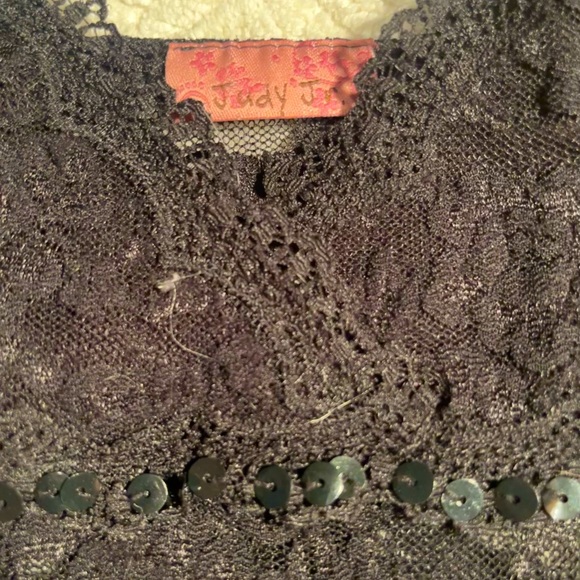 Judy Jr Lingerie Lace Top - Picture 2 of 2